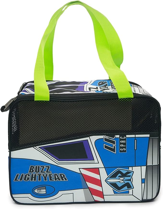 Buckle-Down Disney, Toy Story, Buzz Lightyear Spaceship Bag, Pet Carrier, Polyester Canvas, (IPC-DYANS)