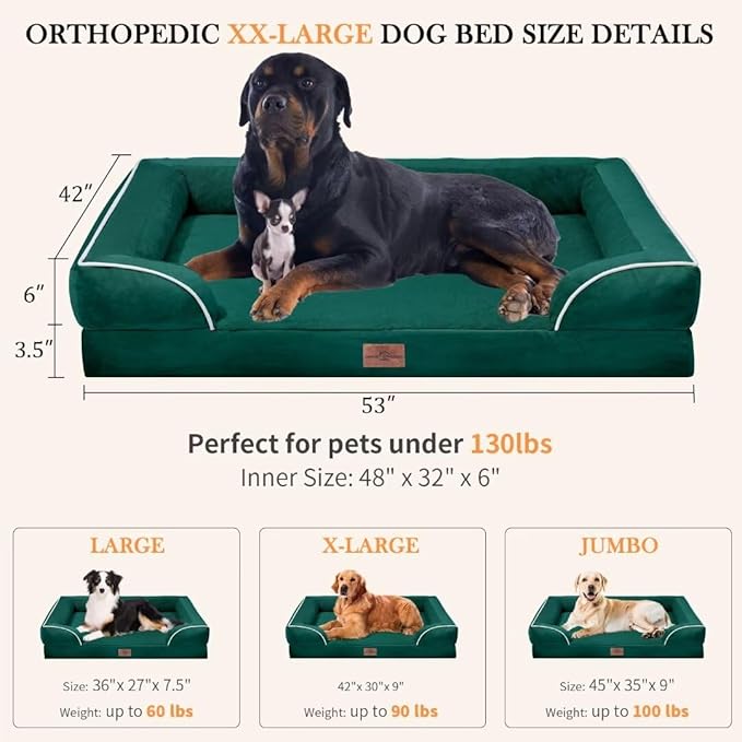 Orthopedic Dog Bed Waterproof