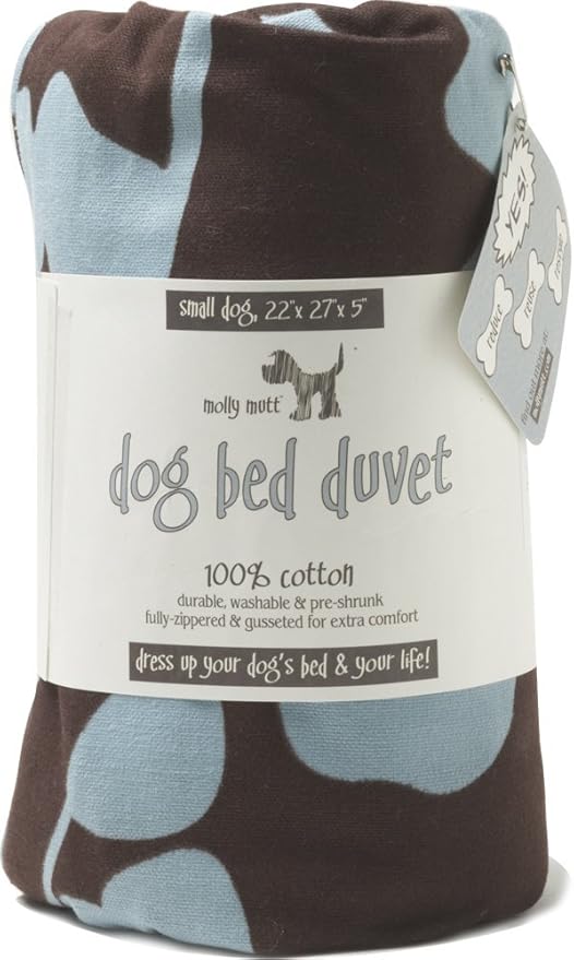 Molly Mutt Your Hand in Mine Dog Bed Duvet Cover 100% Cotton 22" x 27" x 5"