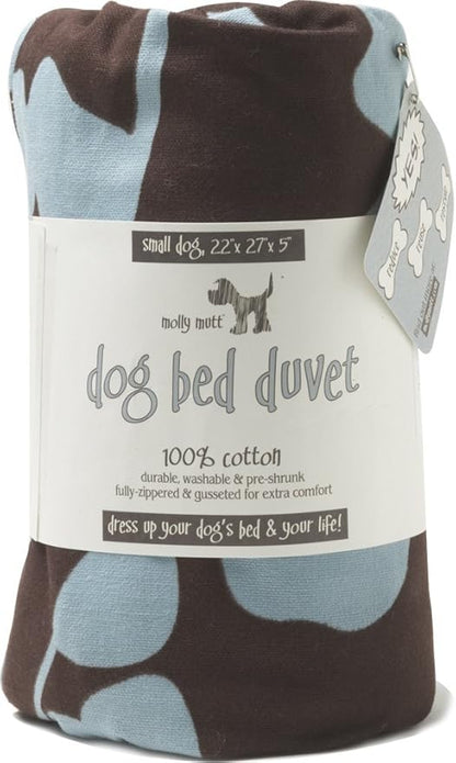 Molly Mutt Your Hand in Mine Dog Bed Duvet Cover 100% Cotton 22" x 27" x 5"