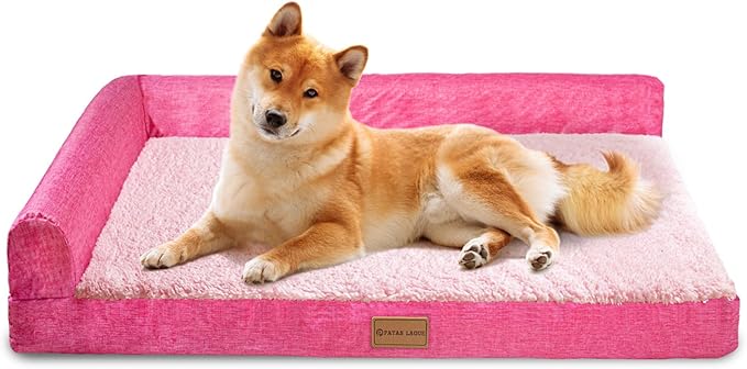 Patas Lague Orthopedic Dog Bed for Medium Dogs 36''X24''