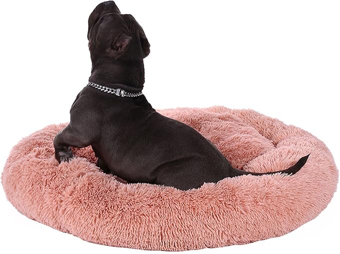 BinetGo Dog Bed Calming Cat and Dog Beds 32 inches