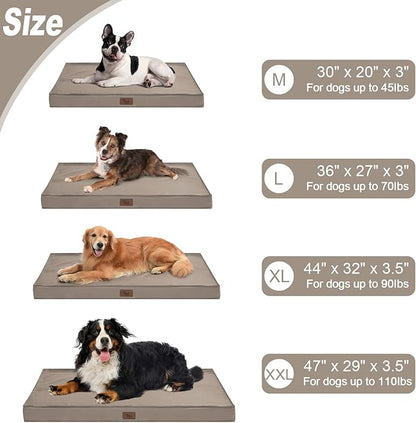 Orthopedic Dog Bed for Large Dogs