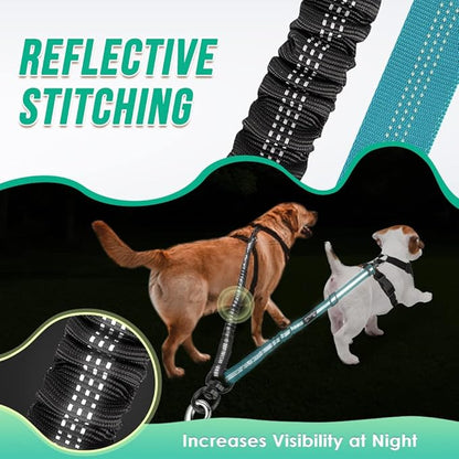 Two Dog Lead 2 in 1 Upgraded