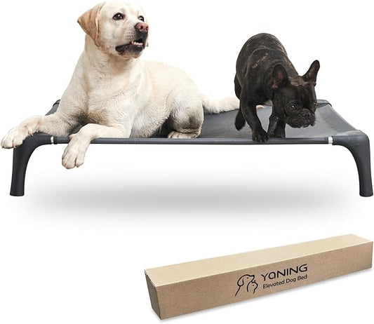 Elevated Dog Bed for Large Dogs 150lbs, Durable