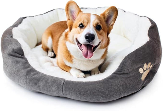Round Dog Cat Beds Mattress Washable Pads Room