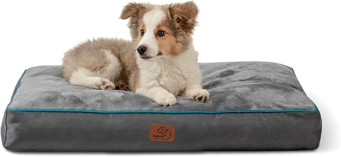 Bedsure Medium Dog Bed for Medium Dogs Cats 50lbs, Waterproof