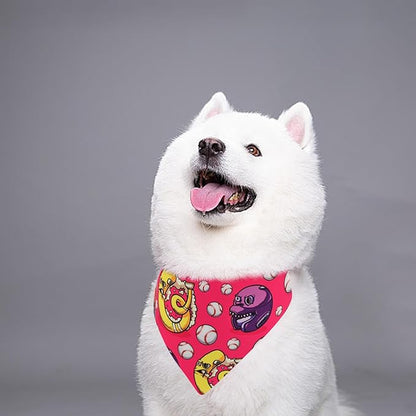 Sports Dog Bandanas for Large Dogs Breed 33 7PCS