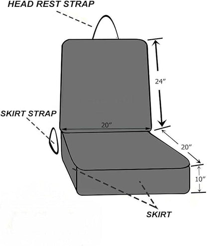 AUTOARK Pet Front Seat Cover SUVs,Black,AK-027