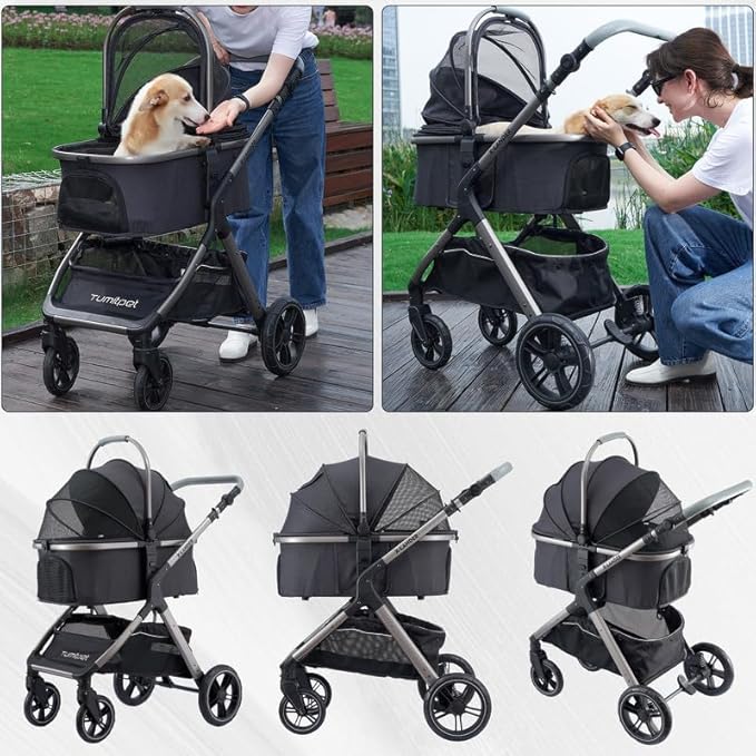 Pet Stroller for Small Medium Dogs