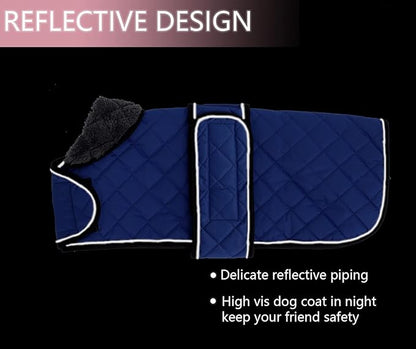 Geyecete Warm Thermal Quilted Dachshund Coat