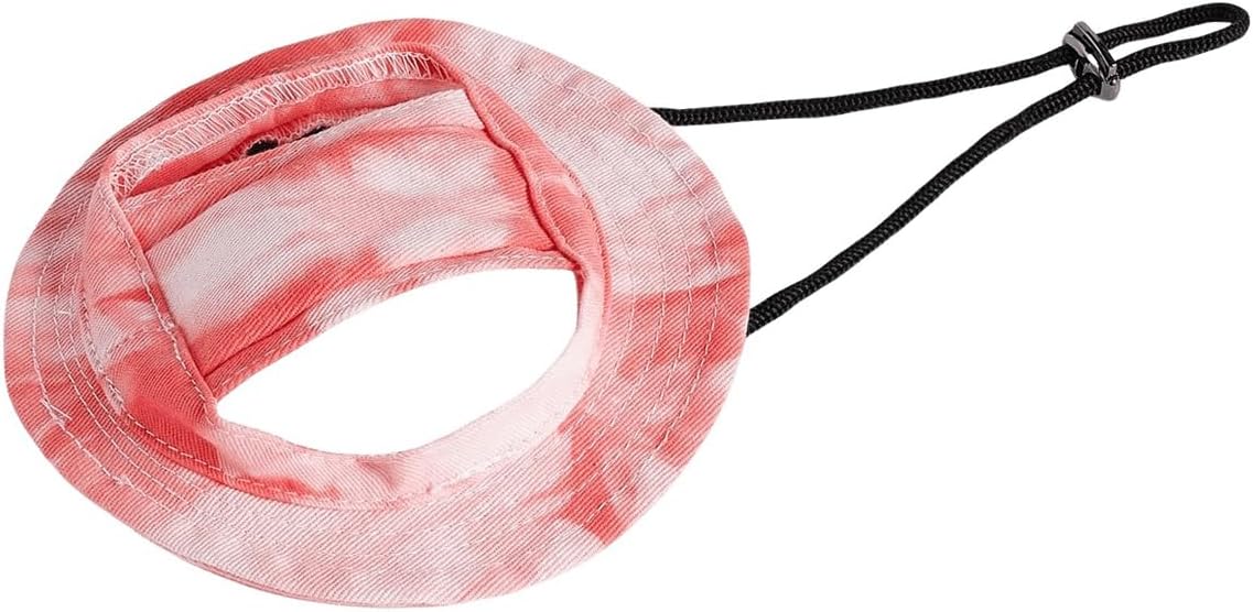 Generic Tie Dye Dog Hat with Ear Hole