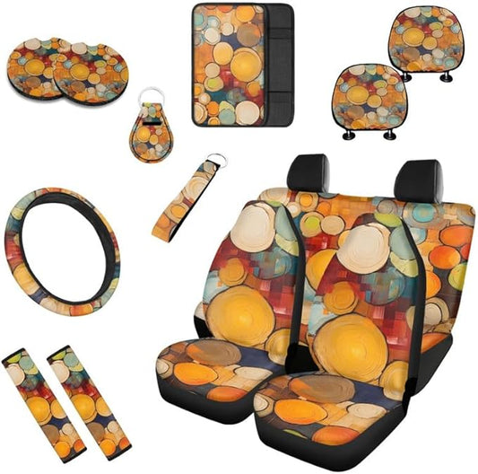 Circular Art 13 PCS Set Full Set Car
