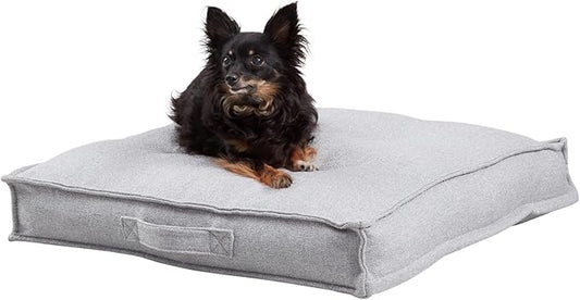 Happy Hounds Milo Square Tufted Pillow Dog Bed (24" x 24"), 24.0" 24.0" W 5.0" Th