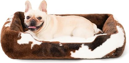 Faux Fur Dog Beds for Large Dogs print,32x24inches)