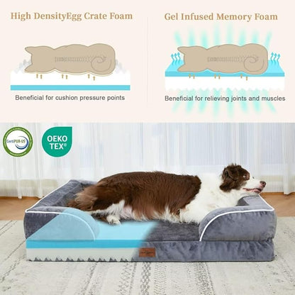 Cooling Dog Bed for Large Dogs