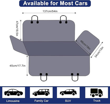 Dog Car Seat Cover 600D Heavy