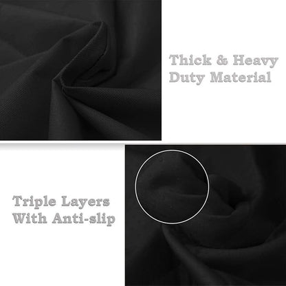 PET MAGASIN Durable Black Pet Car Seat Cover