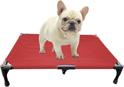 Love&go Elevated Dog Bed with Metal Frame Medium-29.9x19.5x5.5 inch)