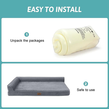 Orthopedic Dog Beds for X-Large Dogs (XL,48" L 32" W 7.5" Th)