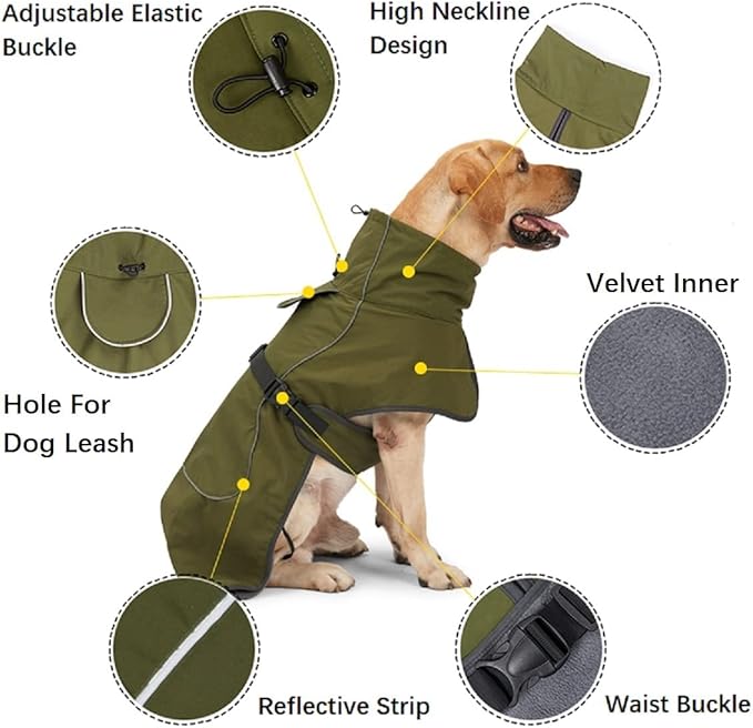 Dog Raincoat 2XL
