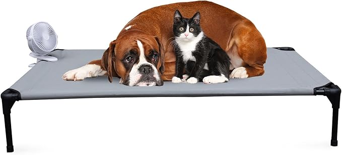 Cooling Elevated Dog Bed 6-Inch Portable