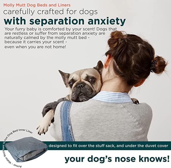Molly Mutt Water-Resistant Dog Bed Liner 36”x 45”x 4.75”