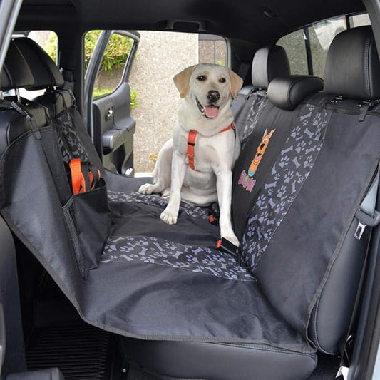 BDK Scooby Doo Waterproof Dog Car Seat Cover for Back Seat