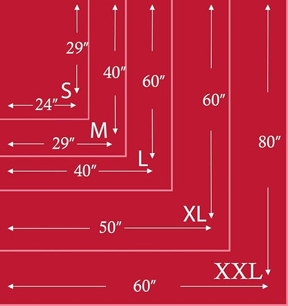 MACEVIA Fluffy Fleece Dog Blankets (24x29 Inch,