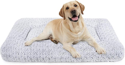 Dog Beds Crate Pad for Medium (41"x27"Grey)