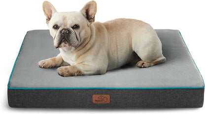 Bedsure Memory Foam Dog Bed for Small Dogs