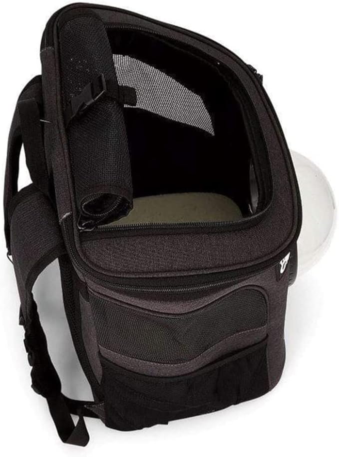 Fat Cat Backpack Carrier - Airline Approved Cat Carrier with Space Capsule Bubble for for Small Cats, Kitten - Premium Charcoal Cat Carrier Backpack for Outdoor, Travel, Hiking, Pet Supplies