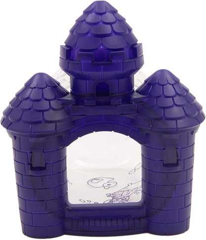 Lixit Small Animal Castle Home (4 Inch, Purple Pack of 2)