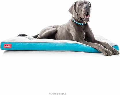 BRINDLE Teal Shredded Memory Foam Pet Bed