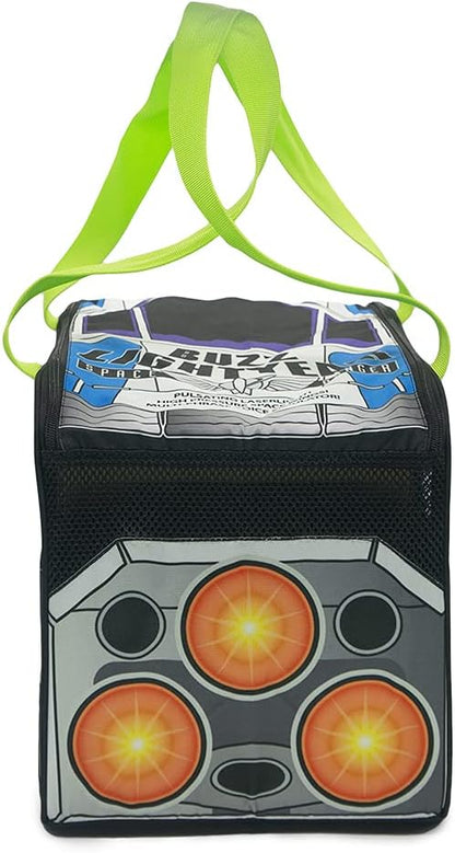 Buckle-Down Disney, Toy Story, Buzz Lightyear Spaceship Bag, Pet Carrier, Polyester Canvas, (IPC-DYANS)