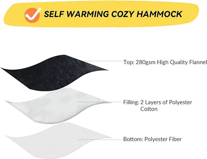 Patas Lague Cat and Dog Hammock Bed Small Dog Bed