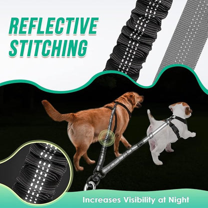 Two Dog Lead 2 in 1 Upgraded