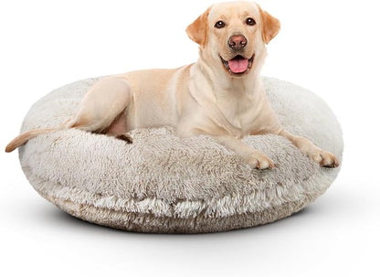 Bessie and Barnie Bagel Donut Dog Bed