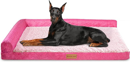 Patas Lague Orthopedic Jumbo Dog Bed for Extra Large Dogs 56''X40''
