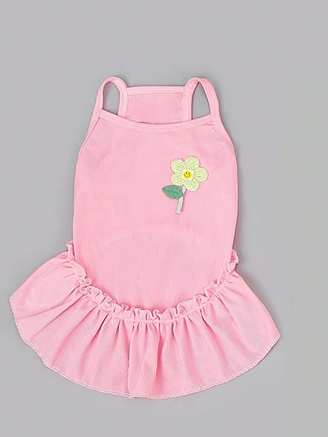 QWINEE Cat Dog Dress Cat Puppy Skirt Pet