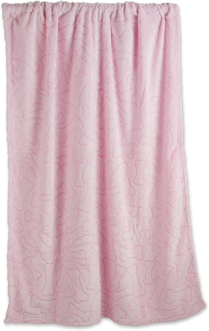Bone Dry Embossed Bone Print Pet Blanket 36x48"