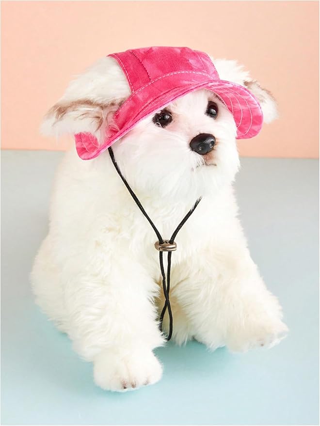 Generic Tie Dye Dog Hat with Ear Hole