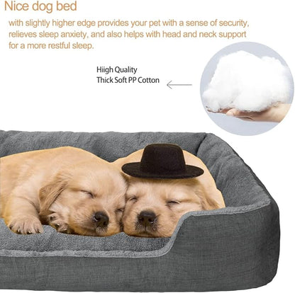Dog Beds for Large Dogs Washable and Waterproof