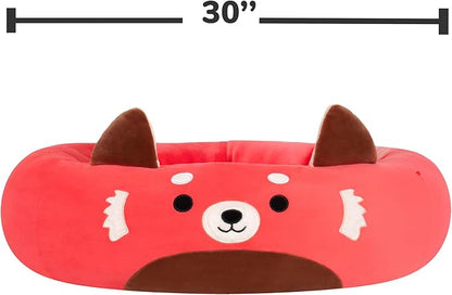 Squishmallows Original 30-Inch Cici The Red Panda Pet Bed