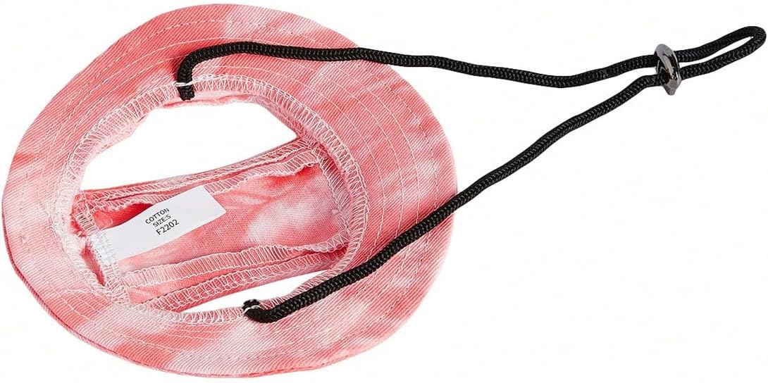 Generic Tie Dye Dog Hat with Ear Hole