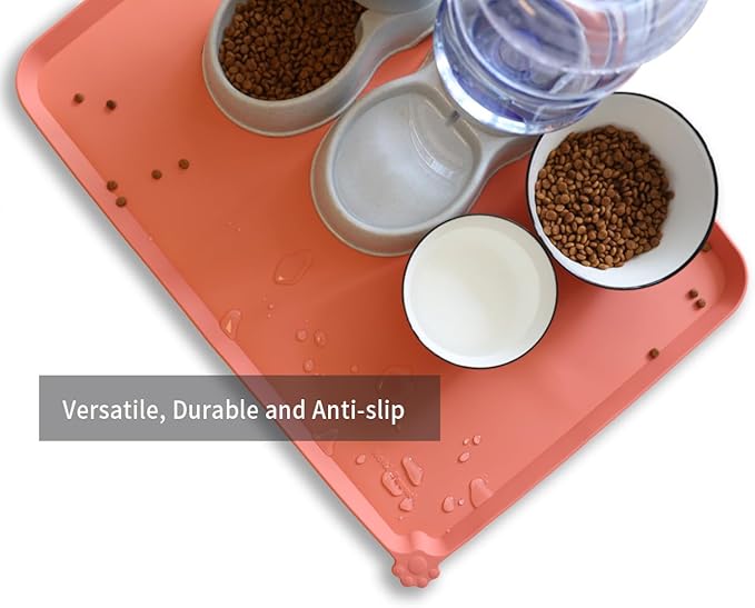 Hoki Found X-Large Silicone Pet Food Mats Tray