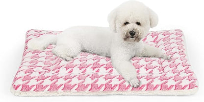 Dog Bed Mat 24-inch Kennel(Pink)