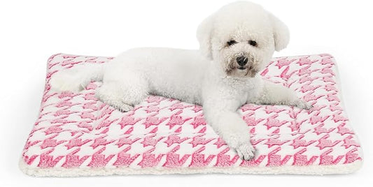 Dog Bed Mat 24-inch Kennel(Pink)