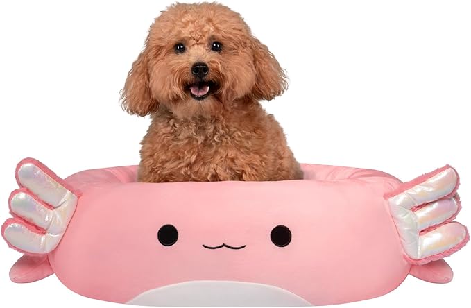 Squishmallows Original 20-Inch Archie the Axolotl Pet Bed