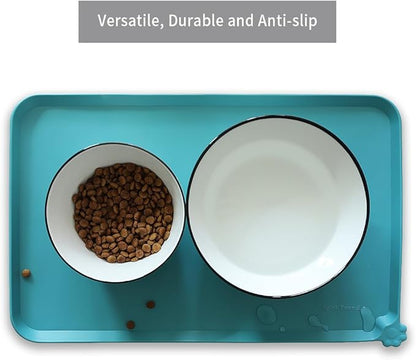 Hoki Found Silicone Pet Food Mats Tray